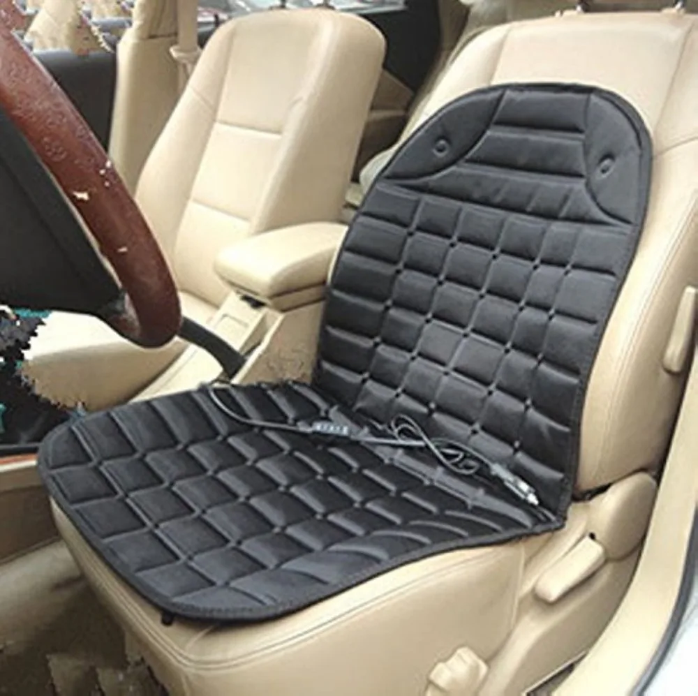 12V Подогреваемая подушка для сиденья автомобиля зимняя теплая с прикуривателем