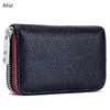 SOUTH GOOSE Genuine Leather Organizer RFID Credit Card Holder Men Business Card Holder Women Minimalist Travel Card Bag Wallets ► Photo 2/6