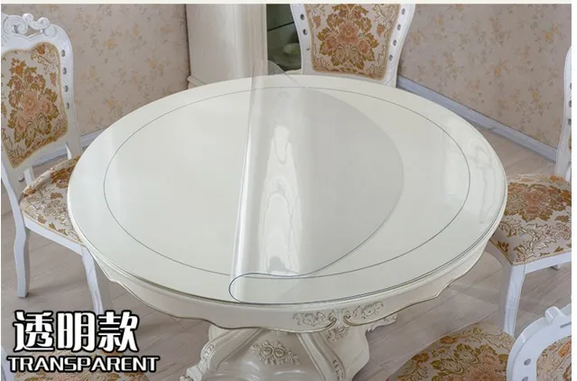 plastique transparent épais pour table pour