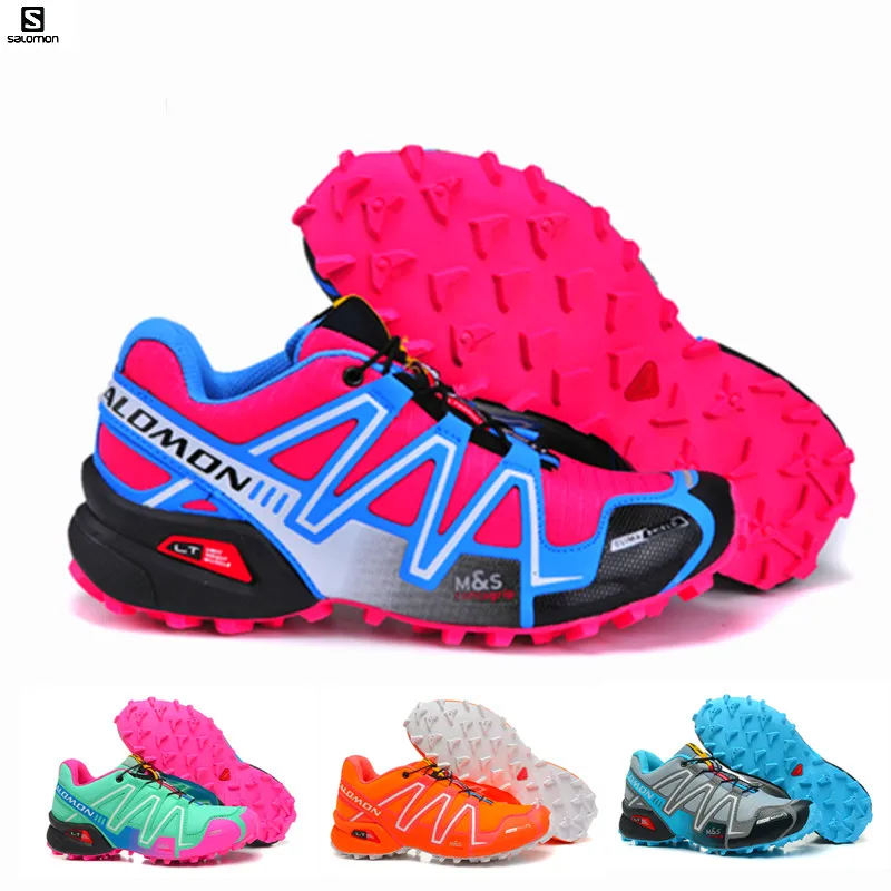

Salomon Speedcross 3 Women Sport Outdoor Shoes Athletic Speed Cross 3 Female Fencing Running Zapatillas Solomon Hombre Mujer 36