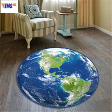 160X160 см девять планет Солнечной системы круглый занос устойчивый ковер творческий спальня висит стул подушки X1002