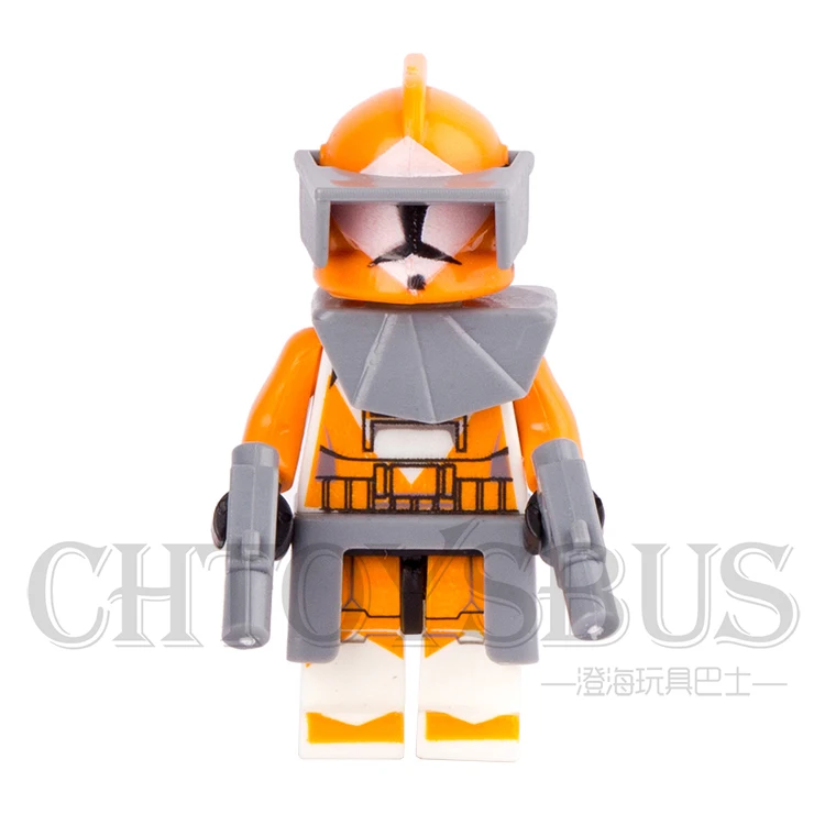

Single Sale 1pcs STAR WAR Blasting Clone Troopers The Force Awakens minifig Assemble DIY Building Blocks Kids Toys
