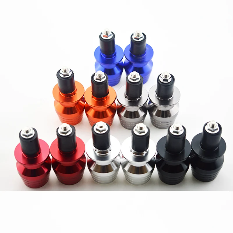 1 Pair 7/8" 22MM Motorcycle Handlebar Ends Weights Plug Slider Bike Cafe Racer Clubman Handler