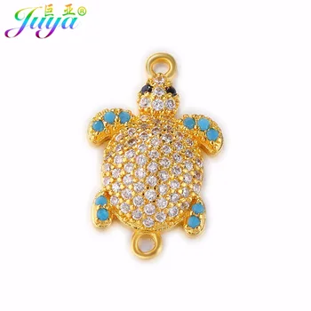 

DIY Jewelry Findings Conponents Fashion Ninja Turtle Metal Connector Charms Accessories For Women Bracelets Earrings DIY Making