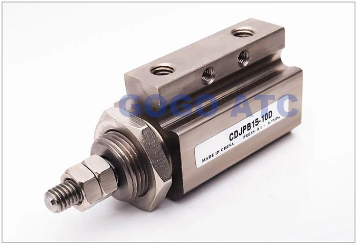 CJPB1015 Pin Cylinder Male Thread Single Acting CJPB Cylinder Recessed Installation External Thread for Small Machinery CJPB1015 Pin Cylinder Male Thread Single Acting CJPB Cylinder Recessed Installation External Thread for Small Machinery