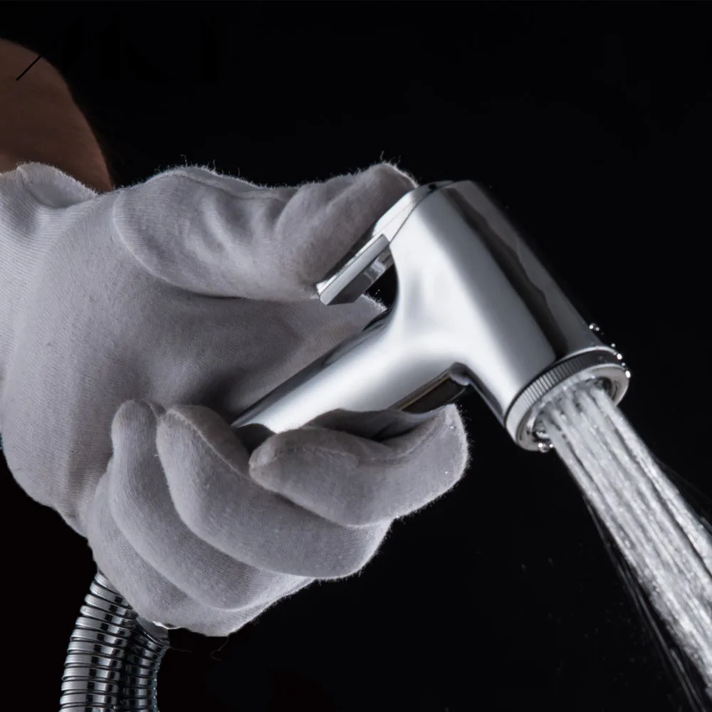 Handheld Portable Diaper Bidet Toilet Shattaf Sprayer Bathroom Toilet Bidet Shower Head Nozzle Spray Faucet Mci4