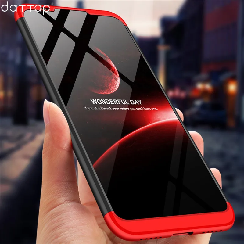 

360 Full Protection Case For Xiaomi Redmi Note 7 Case Luxury 3 in 1 Hard PC Back Cover For Xiaomi Redmi Note 7 Note7 Phone Cases