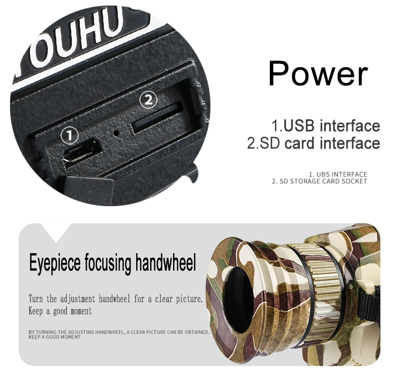 Dispositivo de Visão Infravermelho Digital Noturna Óptica Caça Patrulha 5x35 Monocular Noite Óculos Gravação Vídeo Nova Chegada hd 25 Cheap Visões noturnas