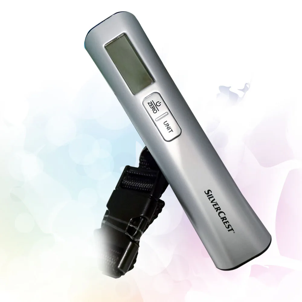 NS 25 LCD Mini Hand Carry Electronic Scale 8 LED 50kg Capacity Luggage