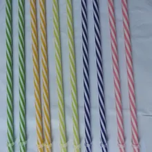 Розничная и оптовые продажи декоративные необычные винтажные цветные полосатые Свадебные вечеринки соломинки посуда для напитков бар аксессуары для напитков Homebrew