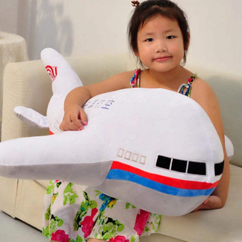 Fancytrader 95cm Large Soft font b Cute b font Simulated Cartoon Airplane Toy 37 Big Stuffed