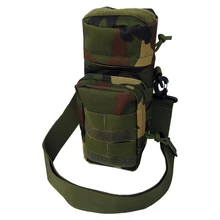 МОЛЛЕ молния бутылка воды утилита Медик Мешок w небольшой мешок Беспорядок военная игра(Цвет: джунгли камуфляж