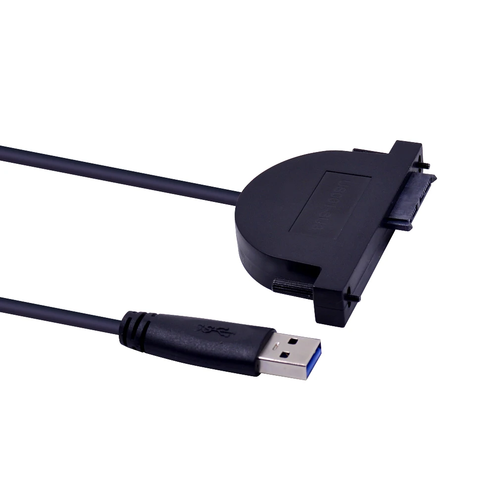 CHIPAL USB 3 0 для Mini SATA III 7 + 6 13Pin Кабель адаптер Внешний оптический привод конвертер