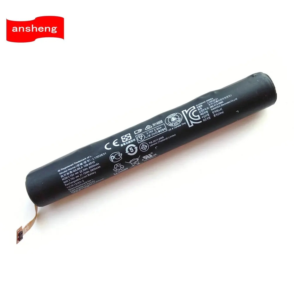 

Original 6000mAh L13D2E31 L13C2E31 Battery For Lenovo Yoga Tablet 8 B6000 B6000-H B6000-F 60044 60043