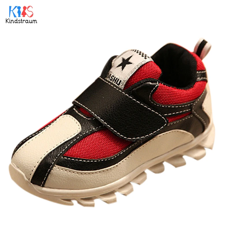 2017 Spring Autumn Children Waterproof Sneakers New Boys Girls Hook Sports Shoes Breathable Causal Wear for