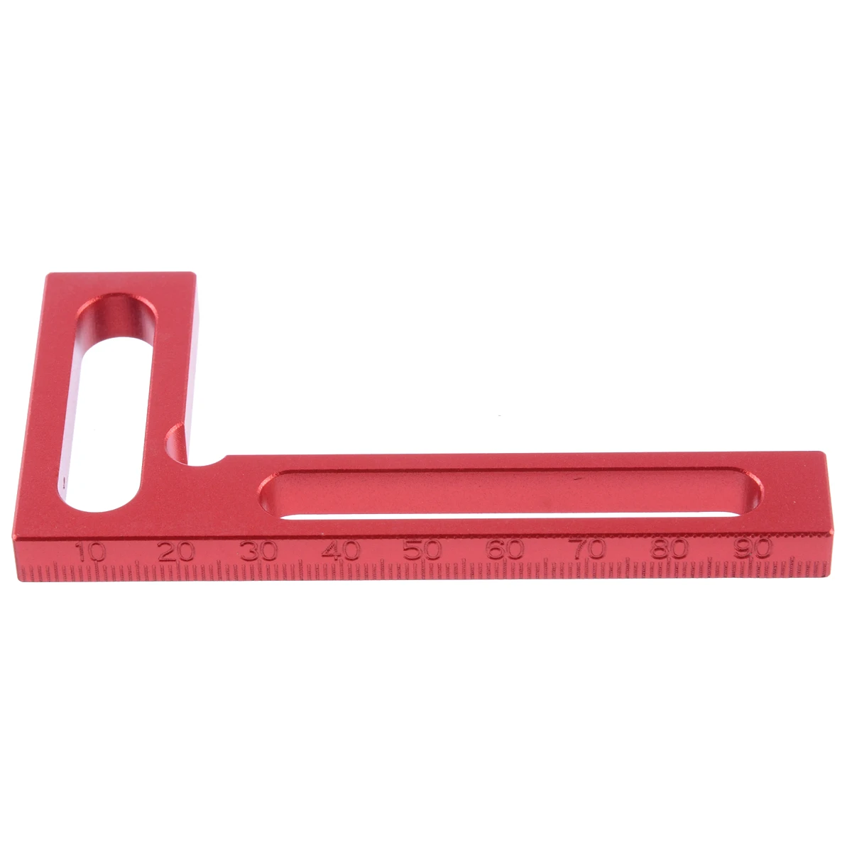 Aluminium Alloy Right 90 Degree L Squares Right Angle Precision Measuring Ruler Mini Clamping Square Measuring Tools