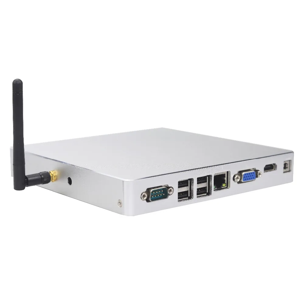 Новый металлический чехол мини настольный ПК I7 Windows 10 WIFI COM хороший школьный