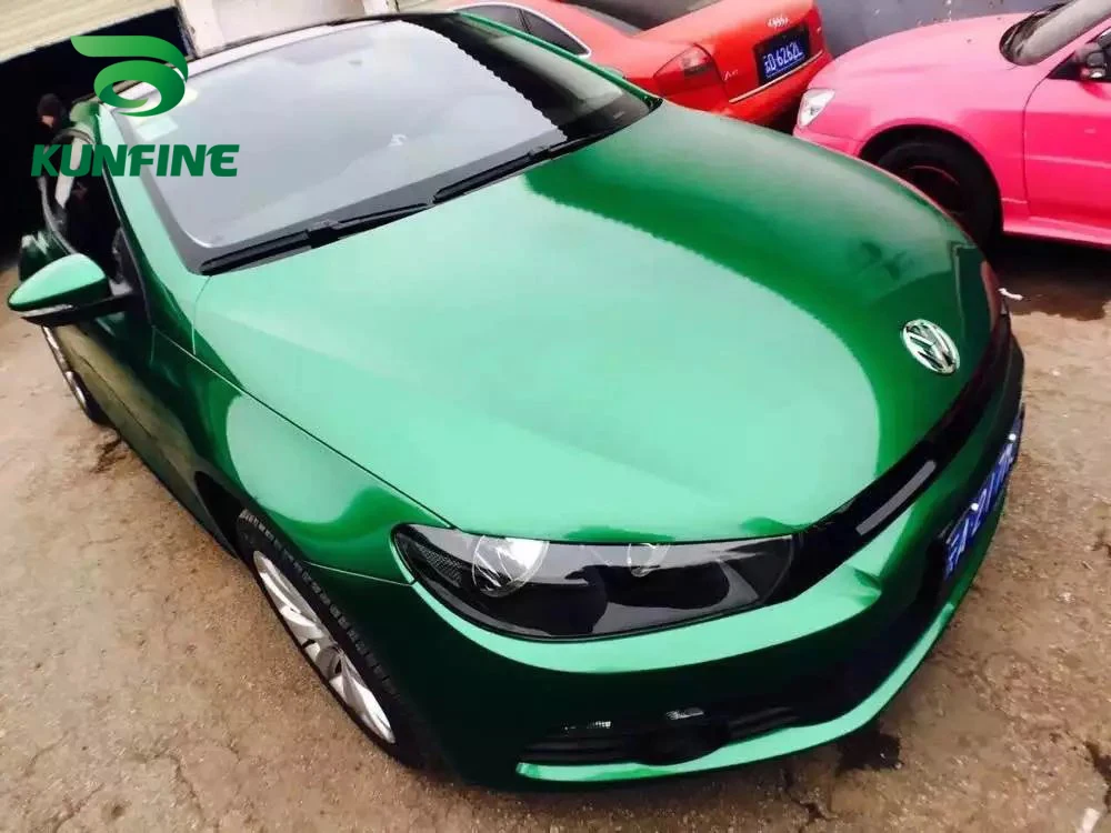Car Styling Wrap Aurora Green Car Vinyl film Body Sticker D