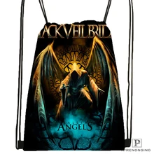 Custom Black Veil Brides Johnnyfan походная сумка на шнурке Cute Daypack Kids Satchel(черная спина) 31x40 cm#180531-04-56