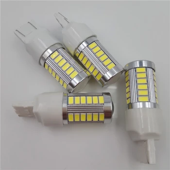 

Car Flashing 4PCS T20 7440 7443 W21 WY21W 5630 5730 smd lamp yellow Turn Signal Reverse Led Light red Brake lights white Bulbs