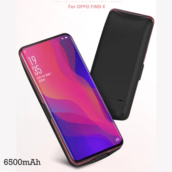 

Hot sale 6500mAh Power Bank Case Pack For OPPO Find X Backup Battery Charge Ultra-Thin Shell Case Cover Power Bank