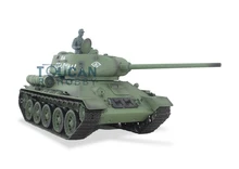 2.4Ghz HengLong 1/16 Soviet T-34/85 RTR RC Tank Plastic Version Smog Sound 3909