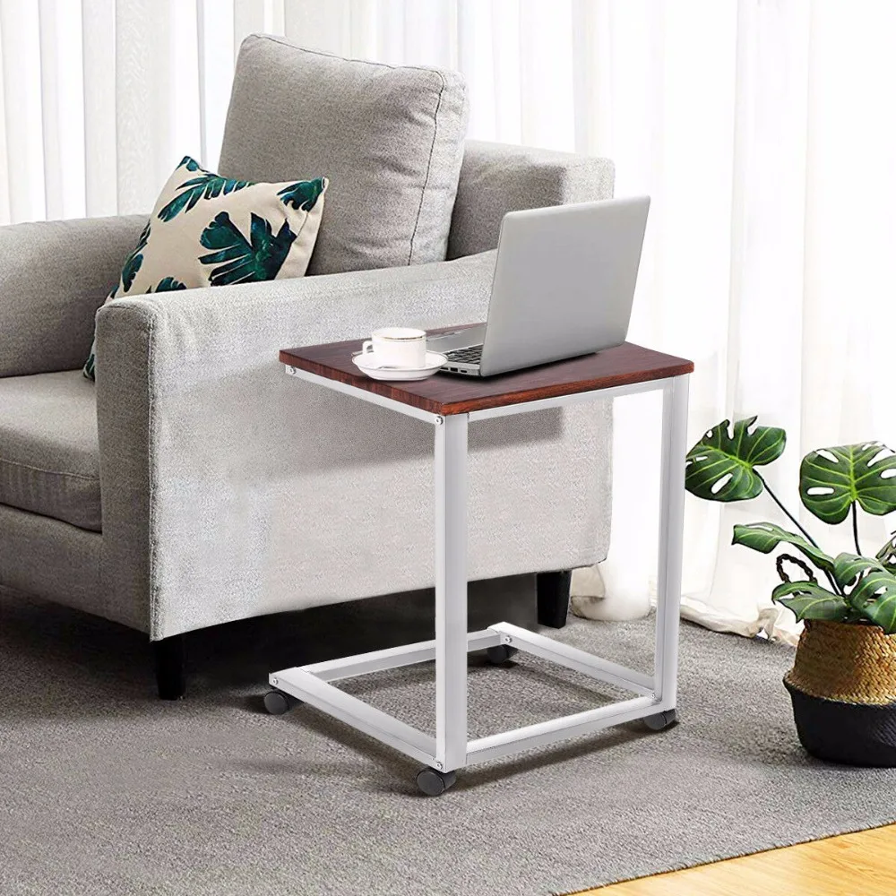 Giantex Coffee Tray Sofa Side End Table Modern Lap Stand TV Snack Ottoman Couch Room Rolling Living Room Side Table HW54185 Giantex Coffee Tray Sofa Side End Table Modern Lap Stand TV Snack Ottoman Couch Room Rolling Living Room Side Table HW54185