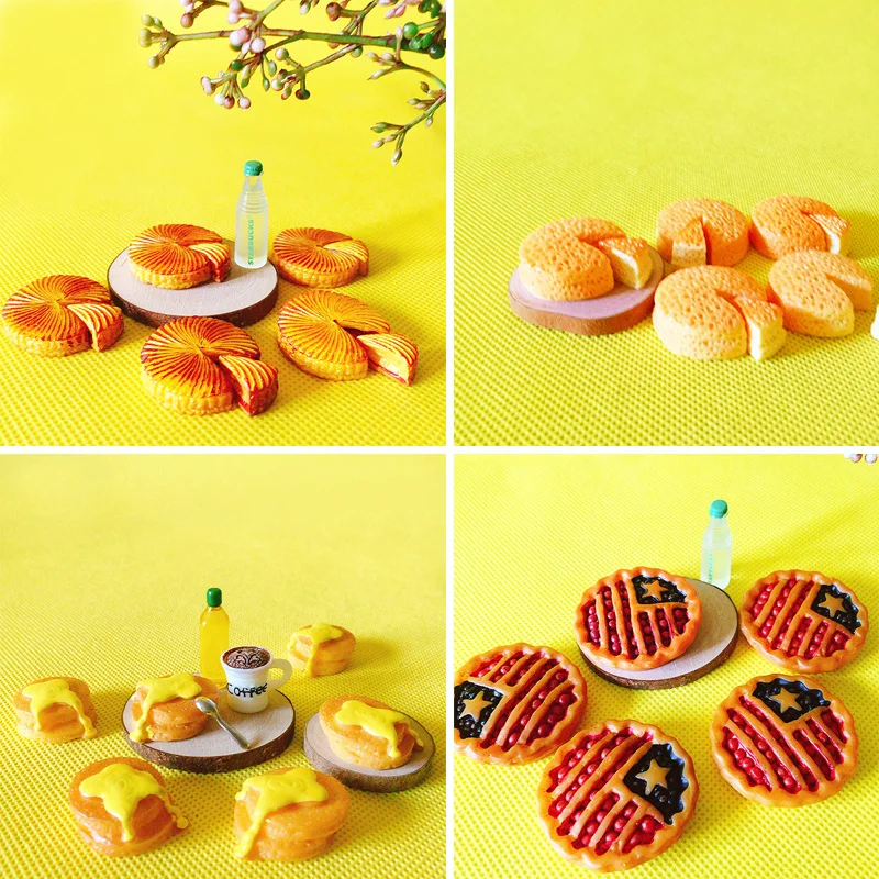 

NEW artificial cheese cakes/miniatures food/lovely cute/fairy garden gnome/moss terrarium/bonsai/figurine/doll house/model/toy