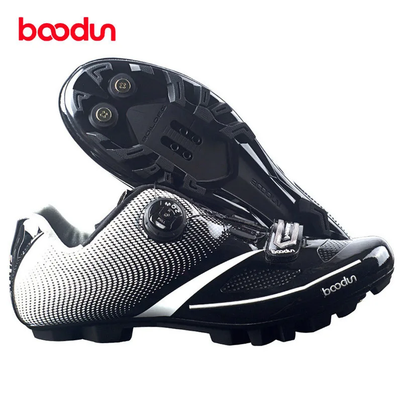 Кроссовки Zapatilla Mtb Hombre велосипедные туфли для велосипедов Горный велосипед кроссовки Sapatilha Ciclismo Chaussure Vtt - Цвет: Black