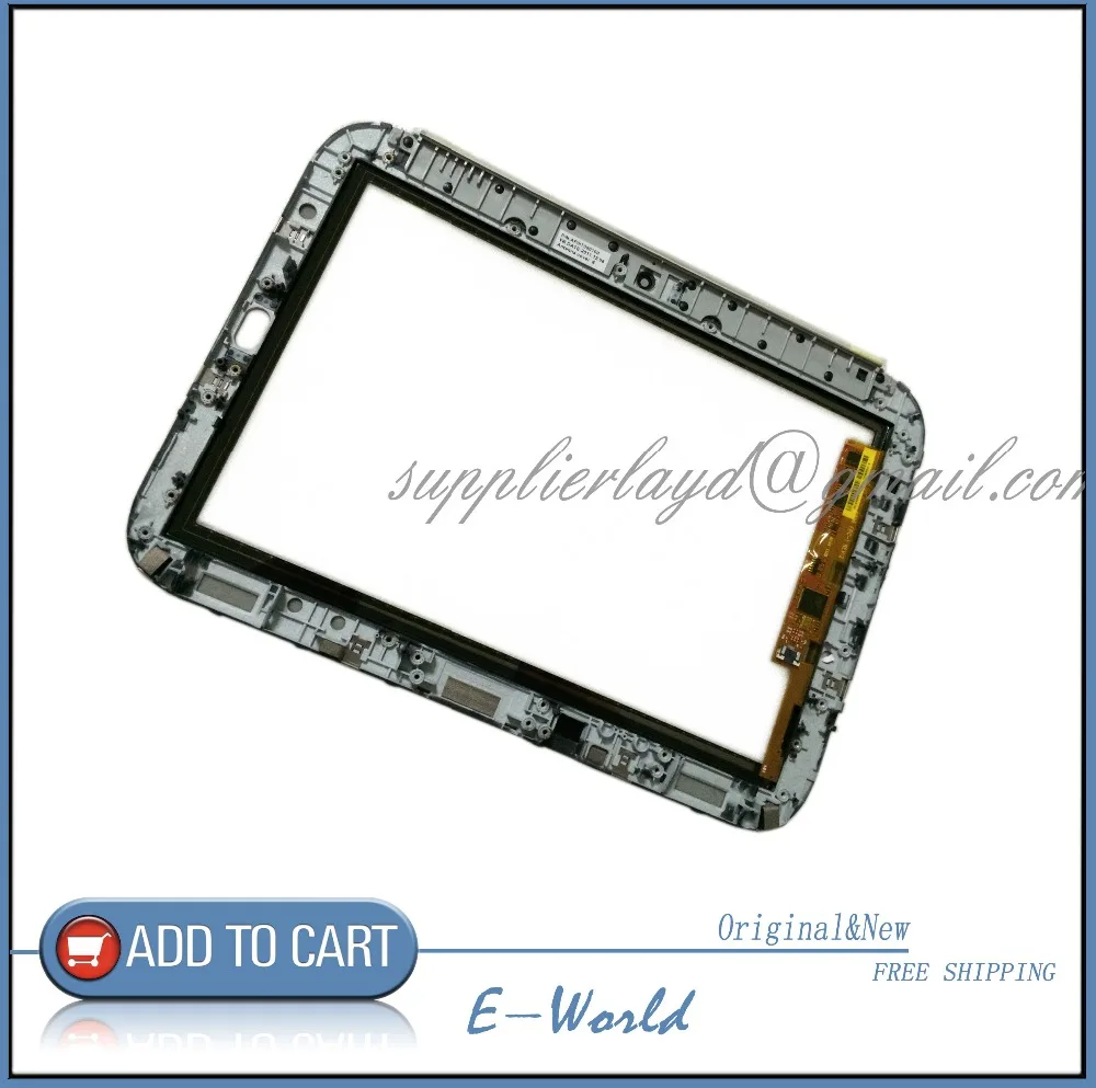 

Original touch screen for lenovo K1 touch screen with frame 0296 FPC-1 REV:2 REV:3 REV:1
