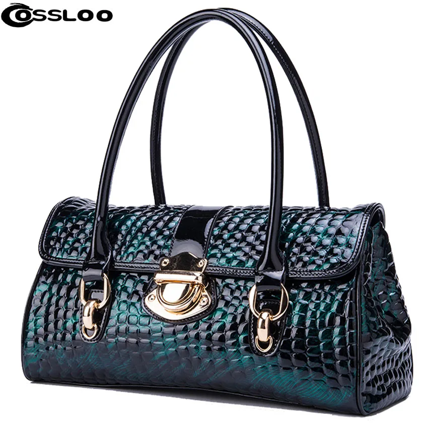 

Women famous brandsLuxury Genuine Leather bag women fashion alligator real cow leather designer handbags bags handbags Totes