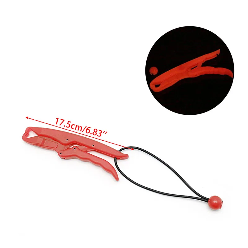 

New 17.5cm Luminous Fish Lip Grip Controller Fishing Lip Grip Floating Gripper 10166