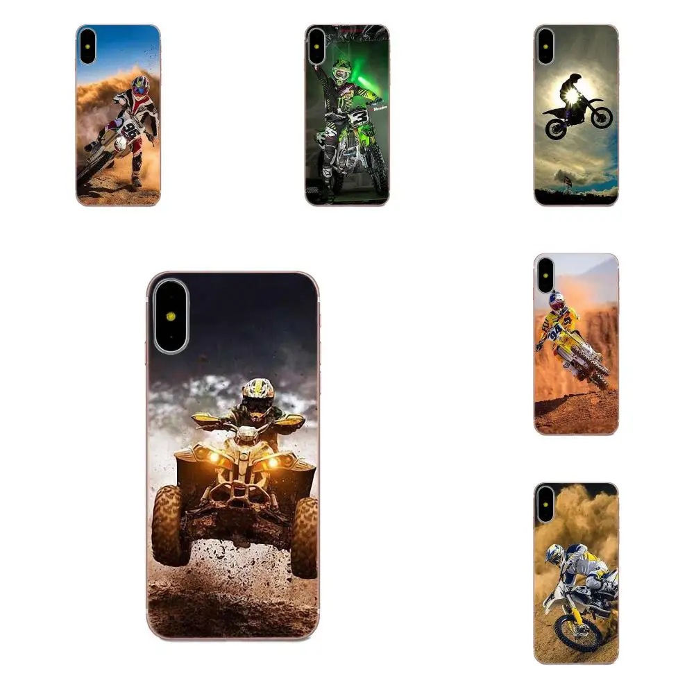 Soft Silicone TPU Transparent Protector Phone Cases Helmet Motocross For Xiaomi Redmi Mi Note 7 8 9 SE Pro Lite Go Play | Мобильные
