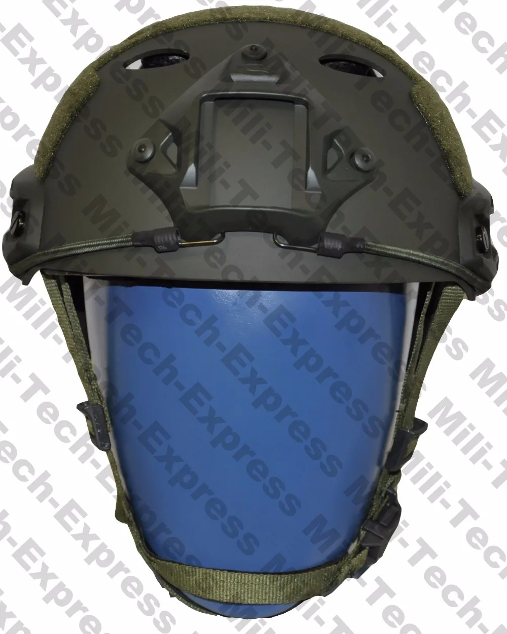 

MILITECH FAST OD PJ Carbon Style Vented Airsoft Tactical Helmet Ops Core Style High Cut Training Helmet Ballistic Style Helmet.
