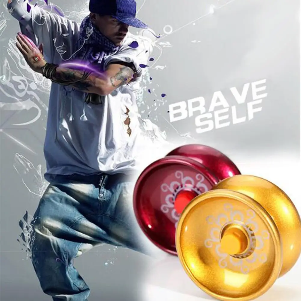LeadingStar Cool Alloy Aluminum Design Yoyo высокая скорость профессиональный YoYo Ball Trick Yo магическое