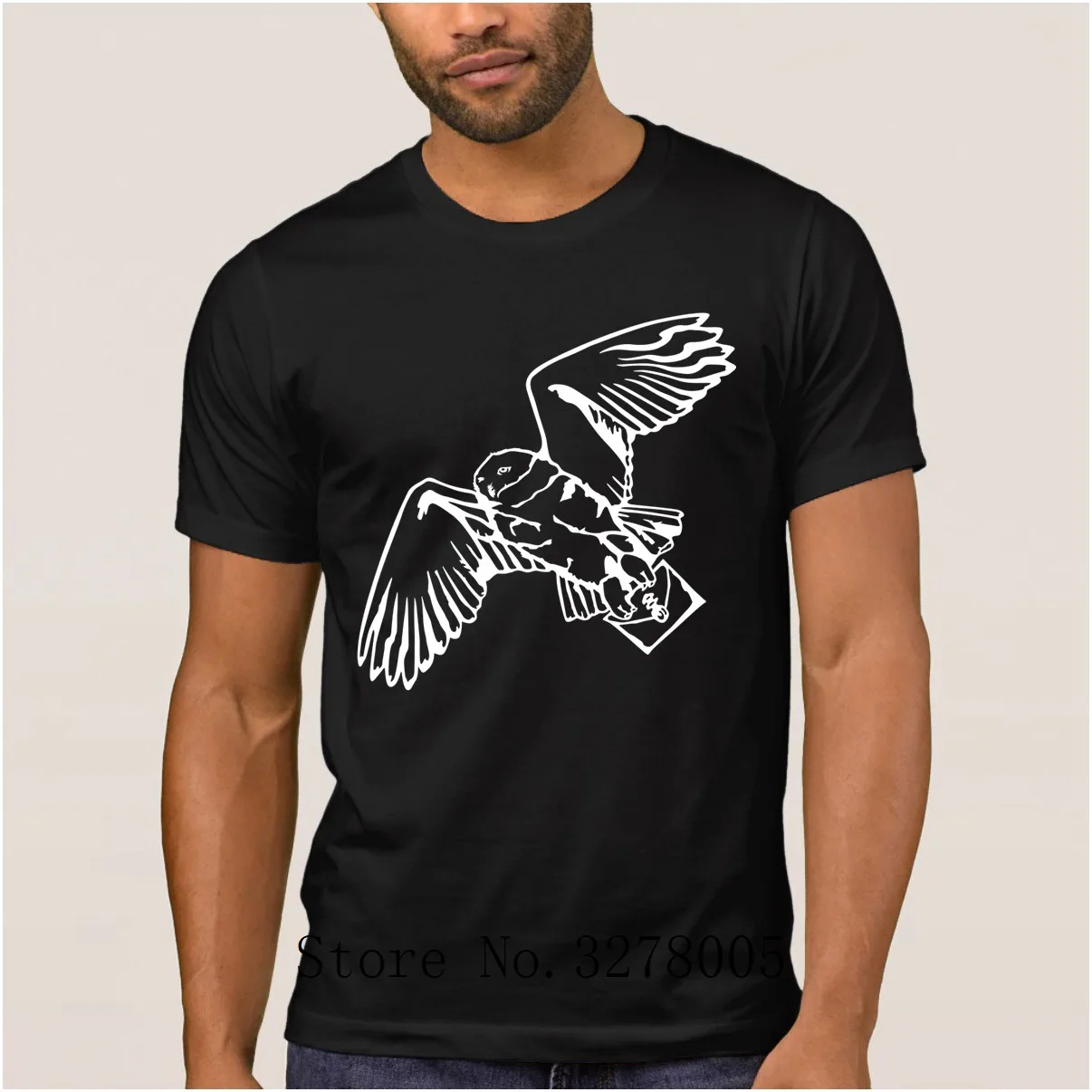 Новая мужская футболка с надписью Create My Own популярная обычная Hedwig изображением