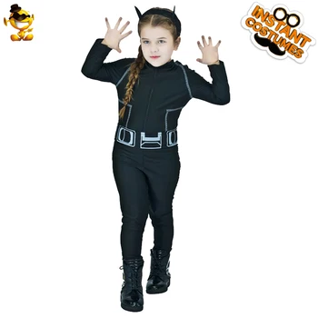

DISPLAY New Style Original Kids Cool Cat Fancy Suit Cosplay Costumes for Halloween Christmas Party