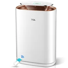 Интеллигентая(ый) немой Воздухоочистители дома Спальня удаление формальдегида Pm2.5 смога табачного дыма анион кислородный бар