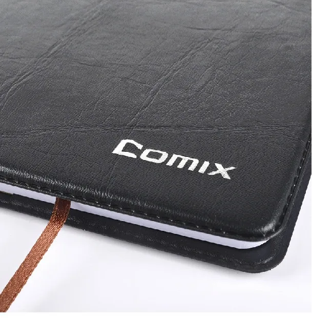 Comix кожаный блокнот 80 листов C4611-14 изготовлен из белой древесной массы усовершенствованный материал, безопасный и нетоксичный