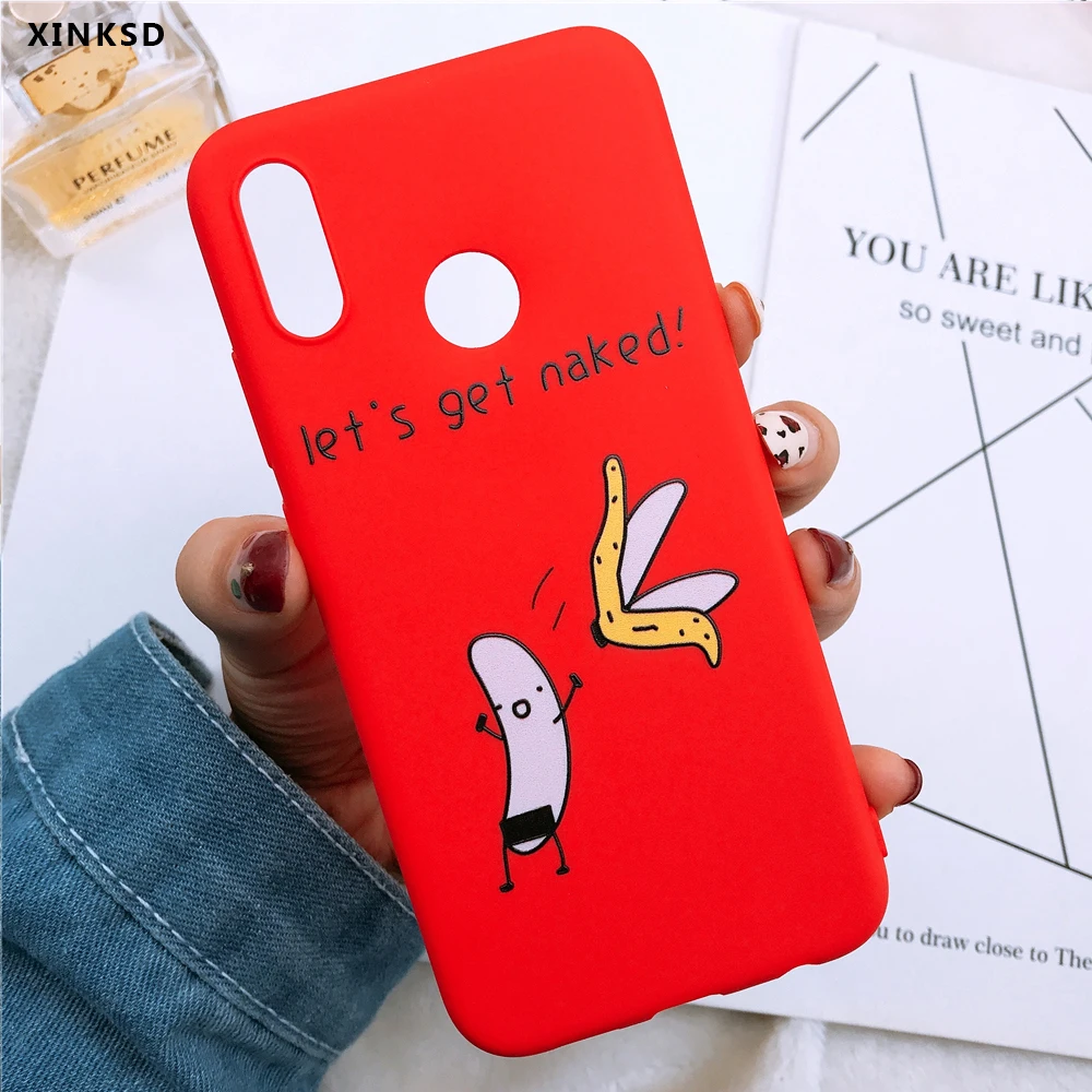 

Funny Banana cat Cute Cartoon Case on for Huawei P20 lite Phone Case for Huawei P20 pro mate 10 20 P8 lite 2017 soft Back Cover