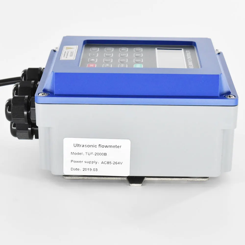 Ультразвуковой жидкий расходомер RS485 Modbus Новый TUF 2000B настенный цифровой DN50 700mm