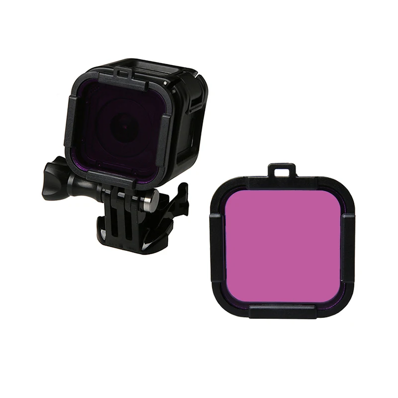 Фильтр для подводного дайвинга Go Pro Hero 4 5 защитная крышка объектива GoPro 4|Чехлы