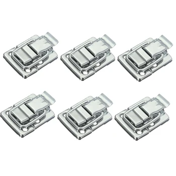 

6Pcs Fastener Toggle Latch Catch Chest Case Suitcase Boxes Chests Trunk Lock