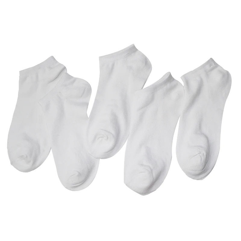 5 пар/лот, летние женские носки, короткие носки, Повседневные Дышащие, черные, белые, серые, женские короткие носки, Chausette Femme Meias