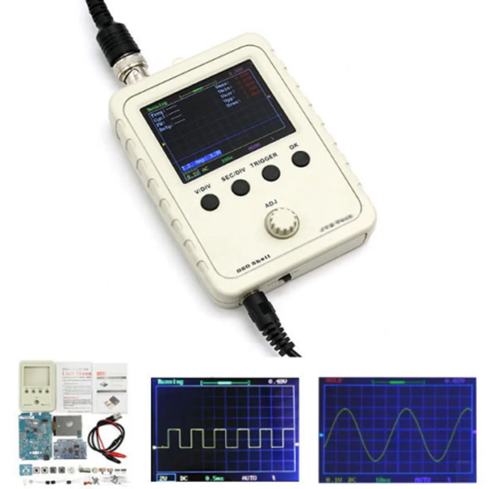 

DIY Digital Oscilloscope Kit With Housing DSO150 15001K