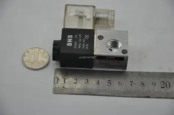 

3V1-08 Rc1/4'' DC12V DC24V AC110V 220V 380V 2 port 2 position solenoid control valve SNS pnematic parts air valve 2/2ways