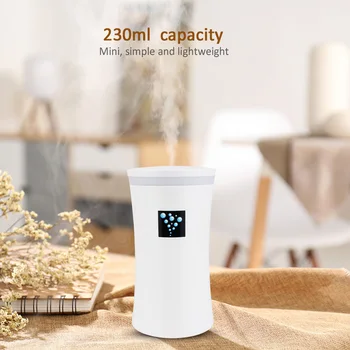 

USB Humidifier Car Diffuser Humidifier Ultrasonic Humidifier Air Diffuser with LED night light Mist Maker for Home Office