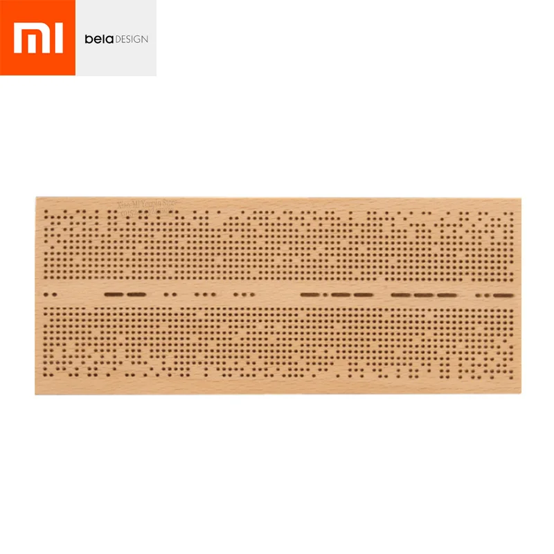 Белый Новинка Xiaomi Mijia Шерлок Холмс пароль музыкальная шкатулка грубая деревянная музыкальная шкатулка Рождественский подарок для вашей семьи - Цвет: Белый