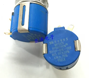 

Mexico BOURNS multi-turn precision potentiometer 3541H-ZPR-502 5K 10 turn thin shaft length 7MM switch