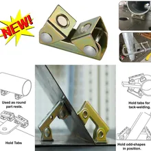 40^ V тип сварочное приспособление крепкий Регулируемый магнитный сварочный зажим держатель подтяжки приспособление регулируемый V колодки сильный